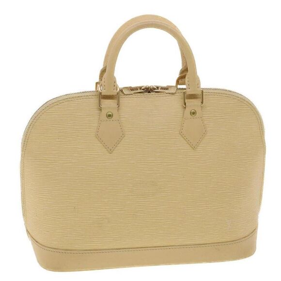 LOUIS VUITTON Epi Alma Hand Bag Vanilla - Picture 1 of 15